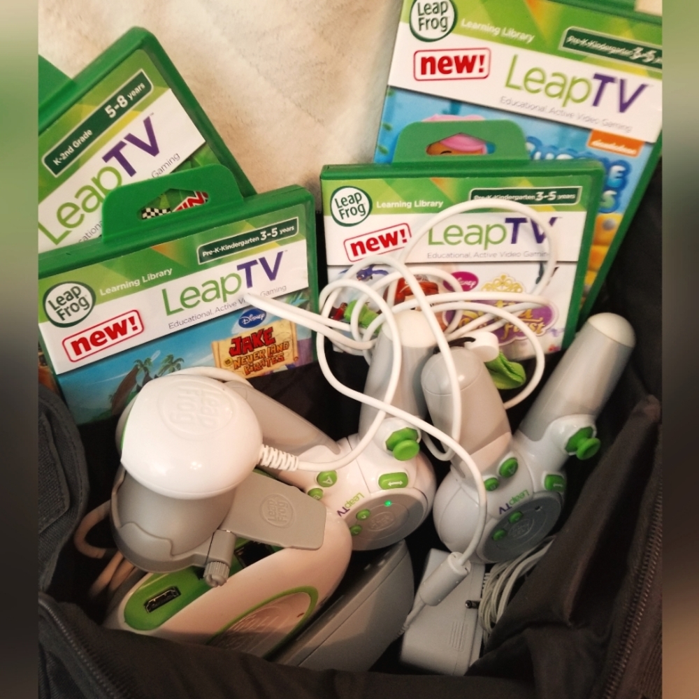 Leapfrog leap TV learning system